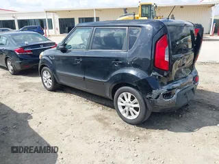 2012 Kia Soul + with VIN KNDJT2A69C7410074, listed as a IAAI auction lot 41798938 with 246,559 mi miles. Bid and sale history available at carsss.com. Image 3.