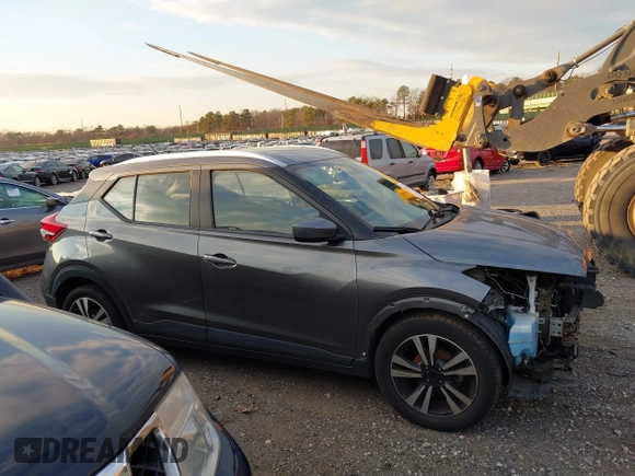 2019 Nissan Kicks SV with VIN 3N1CP5CU9KL532716, listed as a IAAI auction lot 41296143 with 76,900 mi miles and . Bid and sale history available at carsss.com. Image 13.