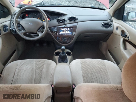 2000 Ford Focus ZTS with VIN 1FAHP3836YW414140, listed as a Copart auction lot 87208414 with 231,602 mi miles and Salvage Title. Bid and sale history available at carsss.com. Image 8.