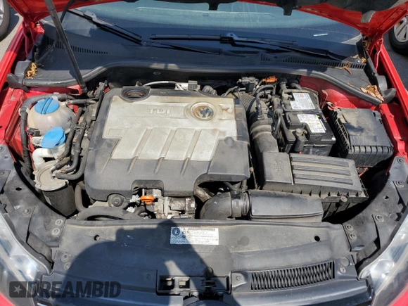 2012 Volkswagen Jetta TDI w/Sunroof & Nav with VIN 3VWPL7AJ4CM697337, listed as a Copart auction lot 62681665 with 132,022 mi miles and Clean title. Bid and sale history available at DreamBid. Image 11.