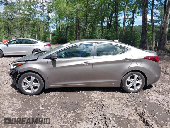 2016 Hyundai Elantra SE with VIN 5NPDH4AE8GH729940, listed as a IAAI auction lot 42205329 with 54,495 mi miles and . Bid and sale history available at DreamBid. Image 14.