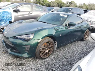 2020 Toyota 86 GT with VIN JF1ZNAE10L9750293, listed as a Copart auction lot 54973125 with 44,442 mi miles and Salvage title. Bid and sale history available at DreamBid. Image 1.