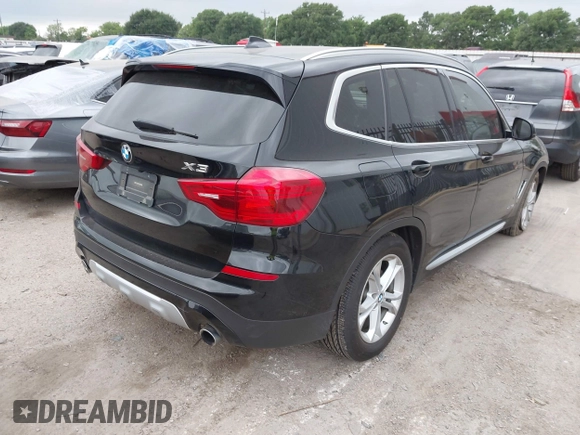 2018 BMW X3 xDrive30i with VIN 5UXTR9C52JLD59351, listed as a IAAI auction lot 42126069 with 30,806 mi miles and . Bid and sale history available at DreamBid. Image 4.