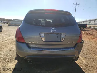 2007 Nissan Murano S with VIN JN8AZ08W77W668053, listed as a Copart auction lot 80187674 with 166,581 mi miles and Salvage Title. Bid and sale history available at carsss.com. Image 6.