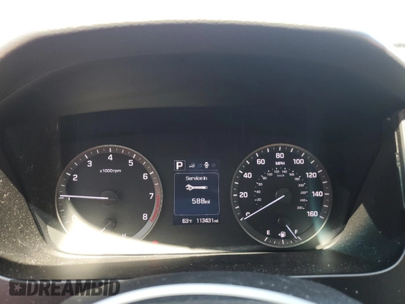 2015 Hyundai Sonata 2.4L SE with VIN 5NPE24AF3FH210890, listed as a Copart auction lot 53144635 with 113,431 mi miles and Salvage Title. Bid and sale history available at carsss.com. Image 9.