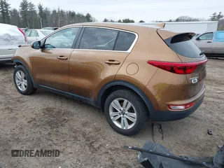 2017 Kia Sportage LX with VIN KNDPMCAC6H7042379, listed as a IAAI auction lot 41661505 with 113,370 mi miles and . Bid and sale history available at carsss.com. Image 3.