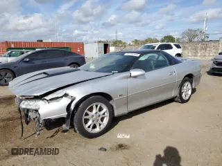 2000 Chevrolet Camaro Z28 z VIN 2G1FP22G6Y2156722, wystawiony jako Copart lot #45156165 z przebiegiem 123 955 mil mil oraz Szkoda całkowita • Salvage title. Historia ofert i sprzedaży dostępna na DreamBid. Obrazek 1.