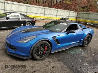 2016 Chevrolet Corvette Z06 3LZ with VIN 1G1YU2D63G5603029, listed as a Copart auction lot 69495914 with 0 mi miles and Salvage Title. Bid and sale history available at carsss.com. Image 1.