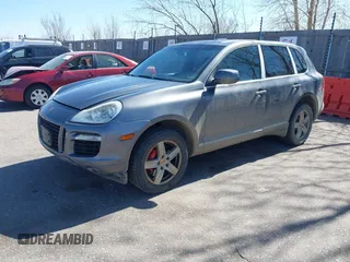 2008 Porsche Cayenne Turbo with VIN WP1AC29P48LA81584, listed as a IAAI auction lot 41805382 with 152,025 mi miles. Bid and sale history available at carsss.com. Image 17.
