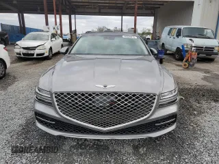 2021 Genesis G80 2.5T with VIN KMTGB4SC1MU062014, listed as a Copart auction lot 44325815 with 32,547 mi miles and Non Repairable. Bid and sale history available at DreamBid. Image 5.