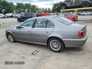 2002 BMW 5 Series 530iA with VIN WBADT634X2CK25809, listed as a Copart auction lot 68478904 with 0 mi miles and Clean Title. Bid and sale history available at carsss.com. Image 2.