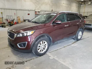 2016 Kia Sorento LX with VIN 5XYPG4A56GG147097, listed as a Copart auction lot 60374495 with 155,687 mi miles and Clean title. Bid and sale history available at DreamBid. Image 1.