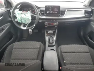 2023 Kia Rio S with VIN 3KPA24AD9PE590627, listed as a Copart auction lot 45209625 with 29,644 mi miles and Salvage Title. Bid and sale history available at carsss.com. Image 8.