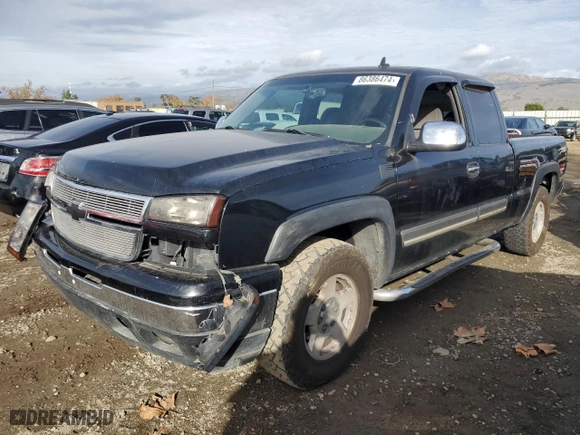 2007 Chevrolet Silverado 1500 Classic LT3 with VIN 1GCEK19B67Z133474, listed as a Copart auction lot 86386474 with 204,660 mi miles and Salvage Title. Bid and sale history available at carsss.com. Image 1.