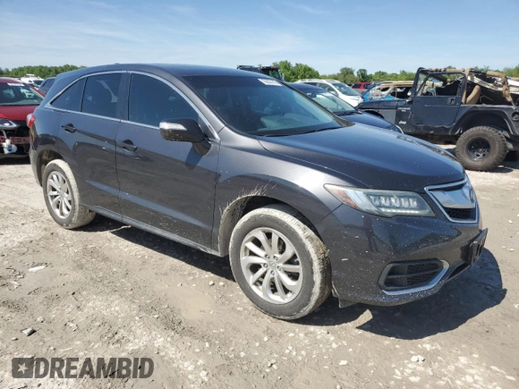 2016 Acura RDX Technology with VIN 5J8TB4H53GL017058, listed as a Copart auction lot 55630145 with 113,970 mi miles and Salvage title. Bid and sale history available at DreamBid. Image 4.