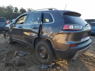 2021 Jeep Cherokee Limited with VIN 1C4PJLDX1MD179720, listed as a Copart auction lot 83869104 with 108,362 mi miles and Salvage title. Bid and sale history available at DreamBid. Image 2.