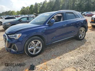 2023 Audi Q3 S line Premium Plus с VIN WA1EECF38P1023762, выставлен на аукционе Copart как лот 51487675 с пробегом 26 056 миль миль и Списание • Salvage title. История ставок и продаж доступна на DreamBid. Изображение 1.