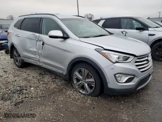 2016 Hyundai Santa Fe XL Limited Adventure Edition with VIN KM8SNDHF1GU142818, listed as a Copart auction lot 84833454 with 107,319 mi miles and Non Repairable. Bid and sale history available at carsss.com. Image 4.