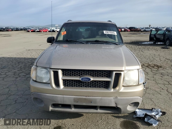 2001 Ford Explorer Sport with VIN 1FMYU60E01UA19935, listed as a Copart auction lot 49678955 with 90,090 mi miles and Salvage title. Bid and sale history available at DreamBid. Image 5.