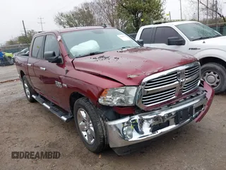2016 Ram 1500 Lone Star with VIN 3C6RR6LT6GG376401, listed as a IAAI auction lot 41549172 with 75,467 mi miles. Bid and sale history available at carsss.com. Image 1.