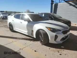2019 Kia Stinger GT with VIN KNAE35LC0K6052421, listed as a Copart auction lot 84418464 with 83,103 mi miles and Salvage Title. Bid and sale history available at DreamBid. Image 4.
