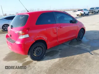 2011 Toyota Yaris with VIN JTDJT4K37B5340309, listed as a IAAI auction lot 41488964 with 224,454 mi miles. Bid and sale history available at carsss.com. Image 4.