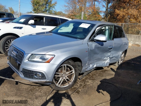 2016 Audi Q5 Premium Plus with VIN WA1D7AFP6GA116695, listed as a IAAI auction lot 40736626 with 67,288 mi miles. Bid and sale history available at carsss.com. Image 17.