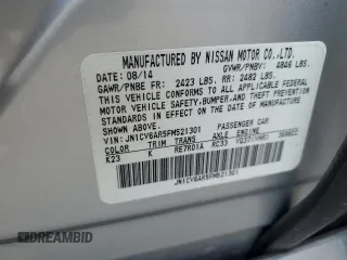 2015 Infiniti Q40 with VIN JN1CV6AR5FM521301, listed as a Copart auction lot 62710154 with 135,759 mi miles and Non Repairable. Bid and sale history available at carsss.com. Image 12.