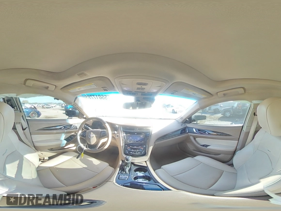 2014 Cadillac CTS Luxury RWD with VIN 1G6AR5S36E0191951, listed as a Copart auction lot 55017795 with 117,535 mi miles and Salvage Title. Bid and sale history available at carsss.com. Image 14.