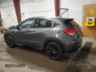 2022 Honda HR-V Sport with VIN 3CZRU6H1XNM736793, listed as a Copart auction lot 83360194 with 45,266 mi miles and Non Repairable. Bid and sale history available at carsss.com. Image 2.
