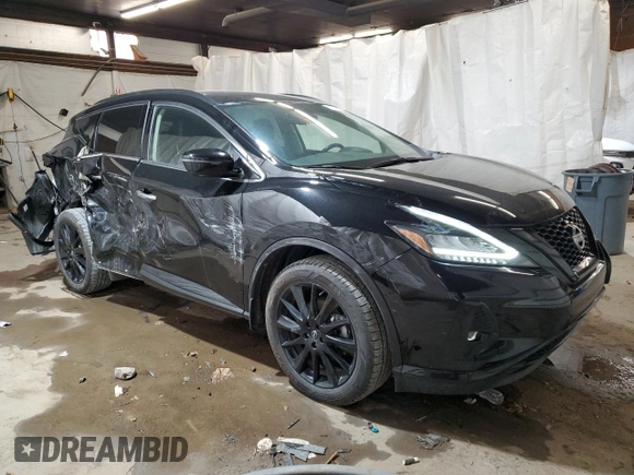2023 Nissan Murano SV с VIN 5N1AZ2BS4PC123535, выставлен на аукционе Copart как лот 57043745 с пробегом 50 067 миль миль и Списание • Salvage title. История ставок и продаж доступна на DreamBid. Изображение 4.