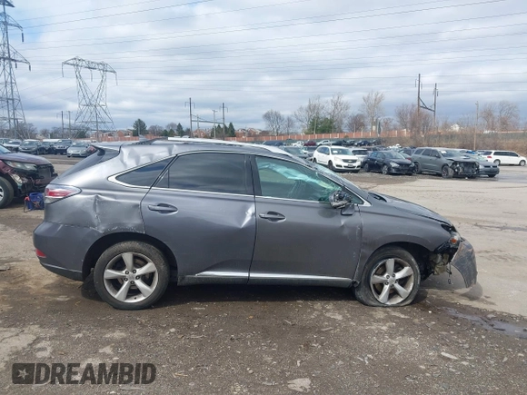 2013 Lexus RX 350 with VIN 2T2BK1BA6DC220815, listed as a IAAI auction lot 41796656 with 121,127 mi miles. Bid and sale history available at carsss.com. Image 13.