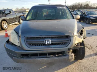 2003 Honda Pilot EX with VIN 2HKYF18643H542127, listed as a Copart auction lot 46753805 with 313,415 mi miles and Salvage Title. Bid and sale history available at carsss.com. Image 5.