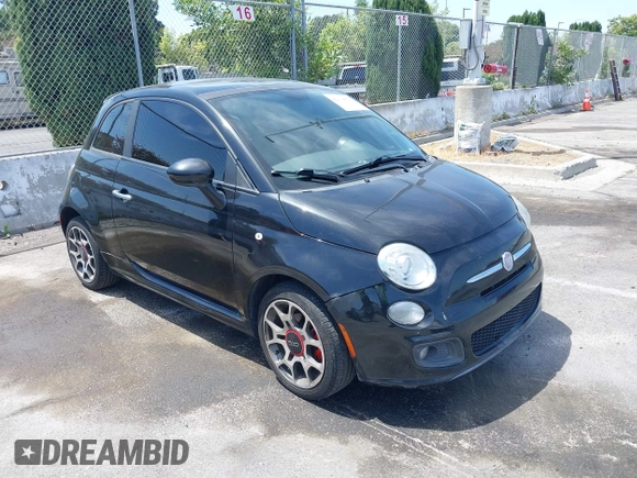 2012 FIAT 500 Sport z VIN 3C3CFFBR2CT270465, wystawiony jako IAAI lot #42334564 z przebiegiem 156 469 mil mil oraz . Historia ofert i sprzedaży dostępna na DreamBid. Obrazek 1.