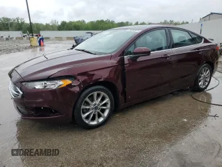 2017 Ford Fusion SE with VIN 3FA6P0HD8HR348370, listed as a Copart auction lot 54883075 with 202,562 mi miles and Salvage title. Bid and sale history available at DreamBid. Image 1.