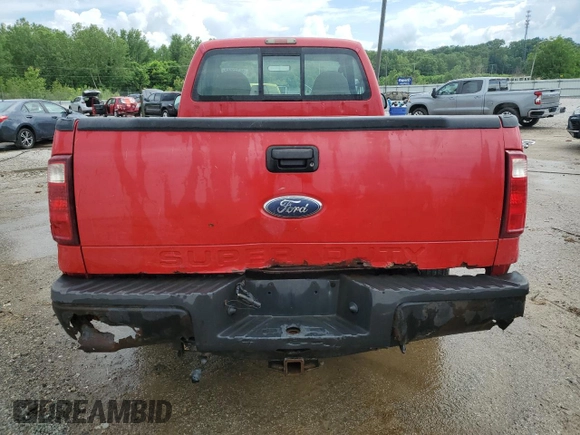 2008 Ford F-250 XL with VIN 1FTNF205X8EC31496, listed as a Copart auction lot 56753985 with 211,427 mi miles and Non repairable. Bid and sale history available at DreamBid. Image 6.