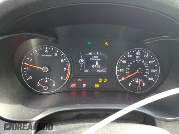 2018 Kia Optima LX z VIN 5XXGT4L38JG225981, wystawiony jako Copart lot #53051935 z przebiegiem 85 610 mil mil oraz Szkoda całkowita • Salvage title. Historia ofert i sprzedaży dostępna na DreamBid. Obrazek 9.