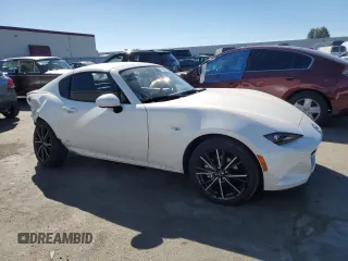 2024 Mazda MX-5 Miata Grand Touring z VIN JM1NDAM76R0602972, wystawiony jako Copart lot #77665904 z przebiegiem 4 965 mil mil oraz Szkoda całkowita • Salvage title. Historia ofert i sprzedaży dostępna na DreamBid. Obrazek 4.