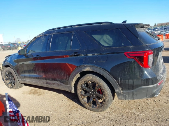 2020 Ford Explorer ST with VIN 1FM5K8GC1LGC05106, listed as a IAAI auction lot 41520613 with 40,447 mi miles. Bid and sale history available at carsss.com. Image 14.