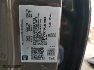 2023 Chevrolet Colorado 2WD LT with VIN 1GCPSCEK4P1267943, listed as a Copart auction lot 41649555 with 0 mi miles and Salvage Title. Bid and sale history available at carsss.com. Image 14.