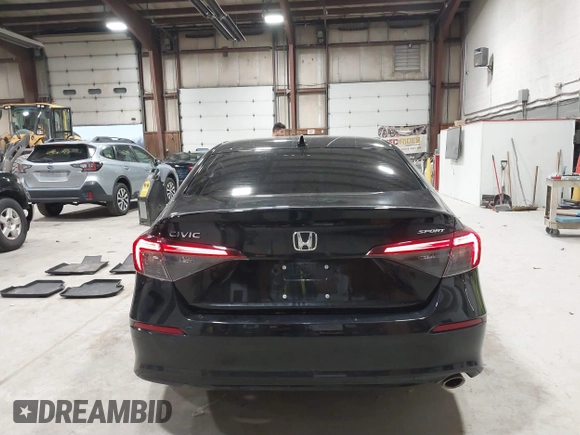 2025 Honda Civic Sport with VIN 2HGFE2F57SH537118, listed as a IAAI auction lot 41853084 with 16,684 mi miles and . Bid and sale history available at DreamBid. Image 16.