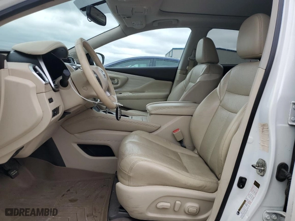 2016 Nissan Murano SL with VIN 5N1AZ2MH8GN101060, listed as a Copart auction lot 53380265 with 153,344 mi miles and Clean Title. Bid and sale history available at carsss.com. Image 7.