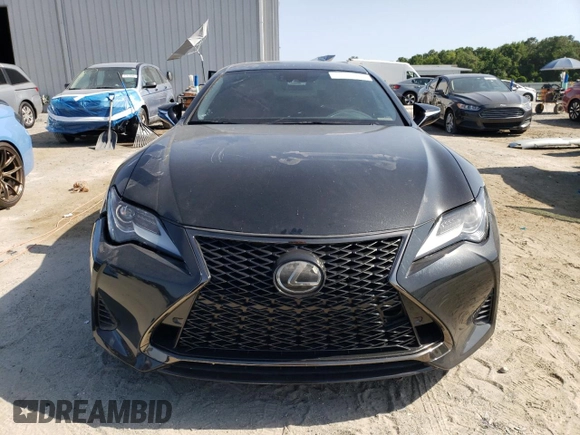 2019 Lexus RC 300 z VIN JTHHA5BC5K5009009, wystawiony jako Copart lot #54414945 z przebiegiem 76 653 mil mil oraz Nie do naprawy • Non repairable. Historia ofert i sprzedaży dostępna na DreamBid. Obrazek 5.
