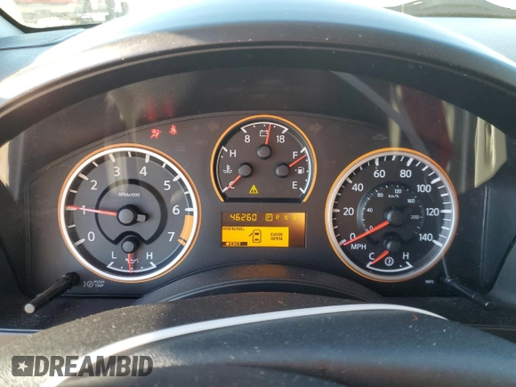 2015 Nissan Titan SV z VIN 1N6BA0ED7FN506693, wystawiony jako Copart lot #72467303 z przebiegiem 46 260 mil mil oraz Szkoda całkowita • Salvage title. Historia ofert i sprzedaży dostępna na DreamBid. Obrazek 9.