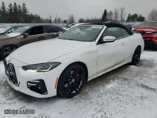 2023 BMW 4 Series M440i xDrive with VIN WBA63AT08PCL19977, listed as a Copart auction lot 84744084 with 20,347 mi miles and Clean Title. Bid and sale history available at carsss.com. Image 1.