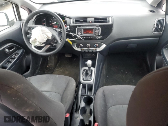 2016 Kia Rio LX with VIN KNADM4A35G6541748, listed as a Copart auction lot 46633465 with 103,324 mi miles and Non Repairable. Bid and sale history available at carsss.com. Image 8.