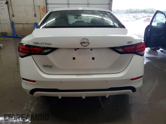 2021 Nissan Sentra SV with VIN 3N1AB8CV9MY230557, listed as a Copart auction lot 52199495 with 72,095 mi miles and Salvage Title. Bid and sale history available at DreamBid. Image 6.