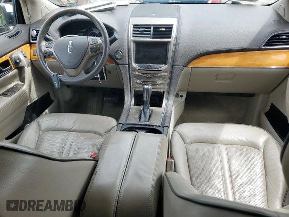 2013 Lincoln MKX with VIN 2LMDJ8JK0DBL06312, listed as a Copart auction lot 54804854 with 121,107 mi miles and Salvage Title. Bid and sale history available at DreamBid. Image 8.