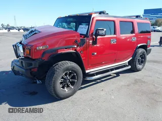 2003 Hummer H2 with VIN 5GRGN23U23H104200, listed as a IAAI auction lot 41687769 with 1 mi miles. Bid and sale history available at carsss.com. Image 2.