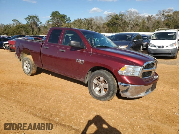2019 Ram 1500 Classic Tradesman with VIN 1C6RR6FG3KS610431, listed as a Copart auction lot 48135535 with 175,860 mi miles and Salvage Title. Bid and sale history available at carsss.com. Image 4.